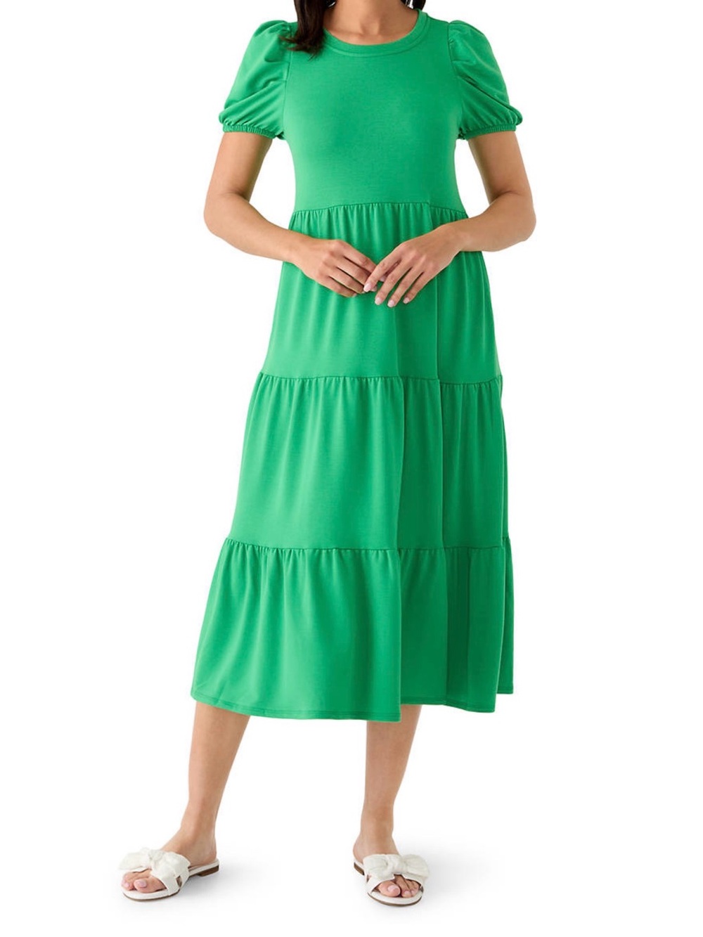 Crown and Ivy Green dress Women’s size medium